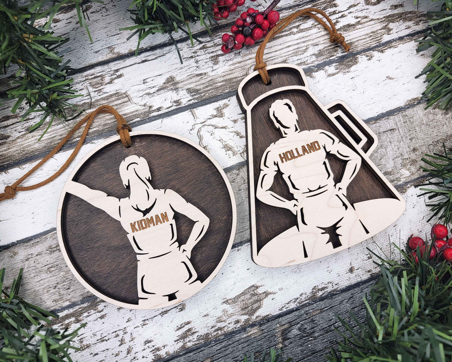 Cheer Women's Personalized Sports Ornament