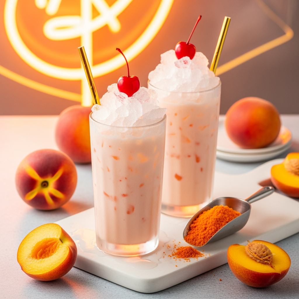 Peach 🍑 Dirty Soda Powder- All in One Soda Mix: Retail Bag (8.5 oz / 12 Servings)