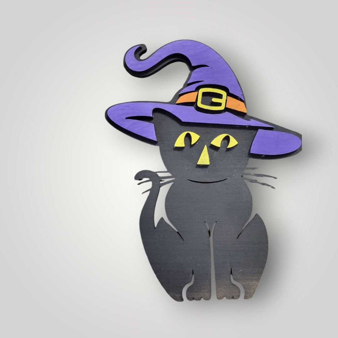 Halloween Cat Magnet