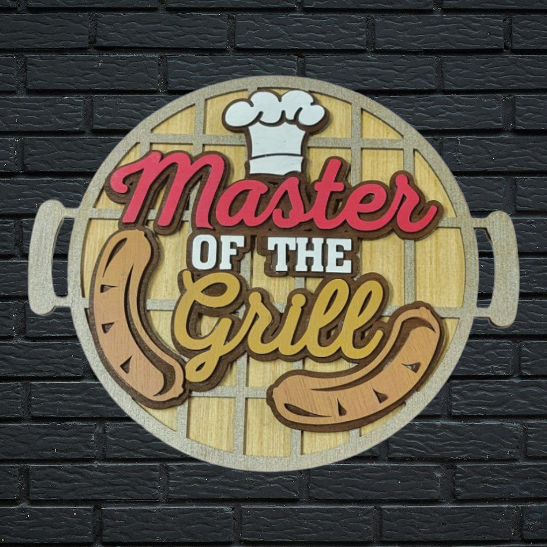 Master of the Grill Sign