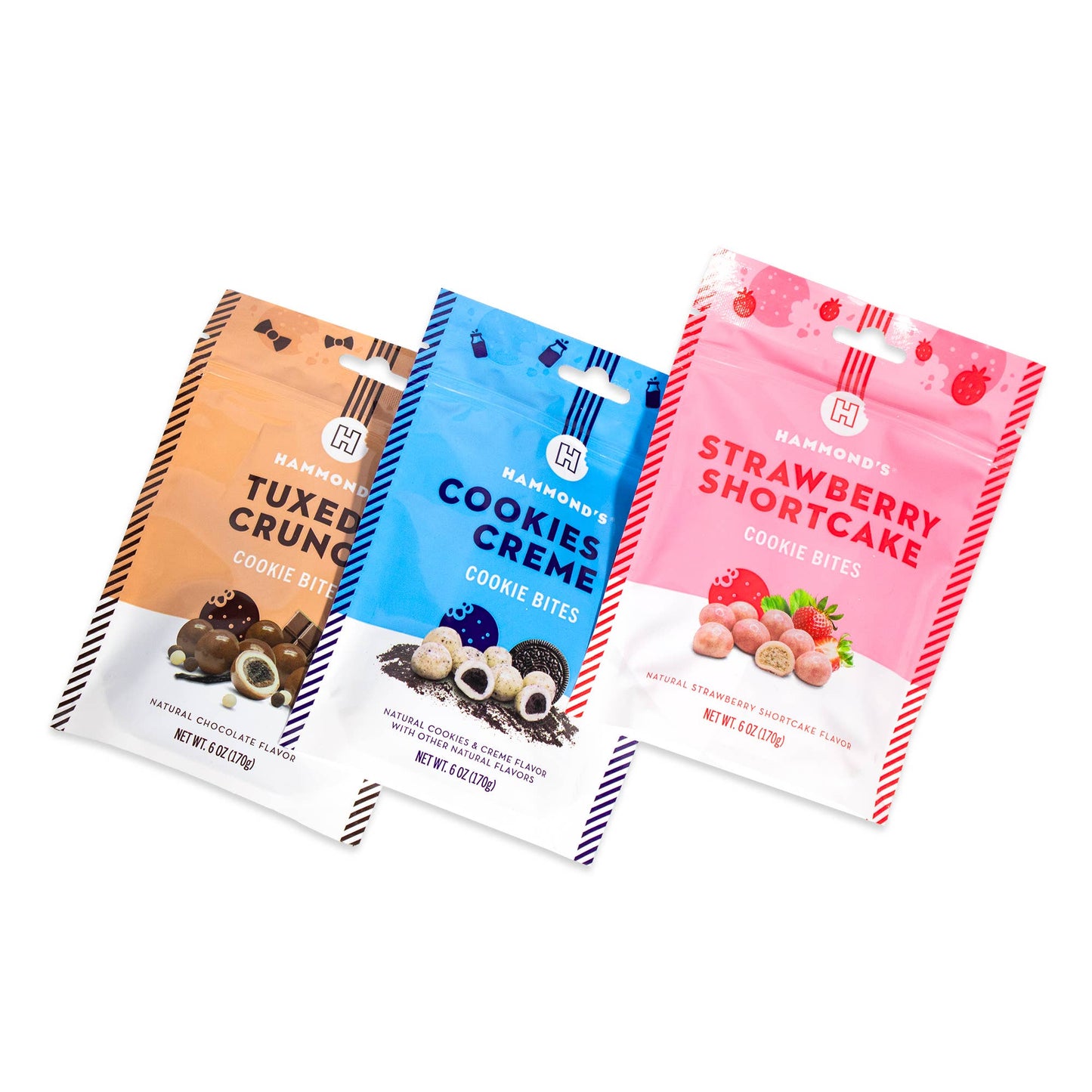 Cookie Bites - Cookies N' Creme - 6 oz Resealable Bag