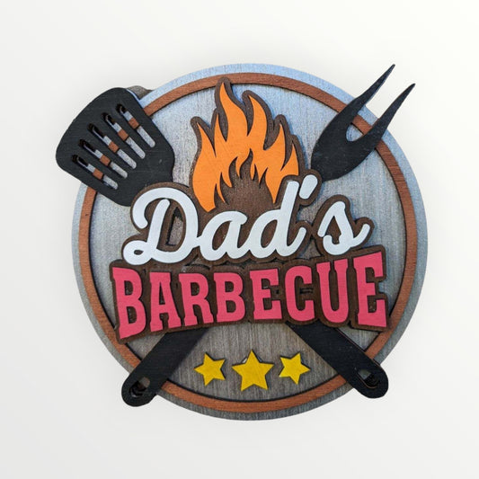 Dad's Barbecue Sign