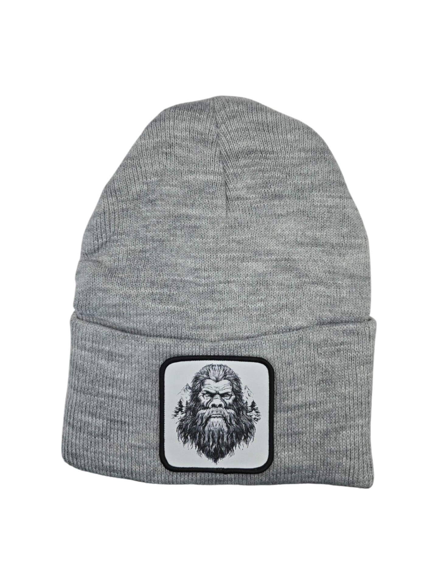 Bigfoot Beanie Ideal For Cozy Winter Outdoor Adventure: Black