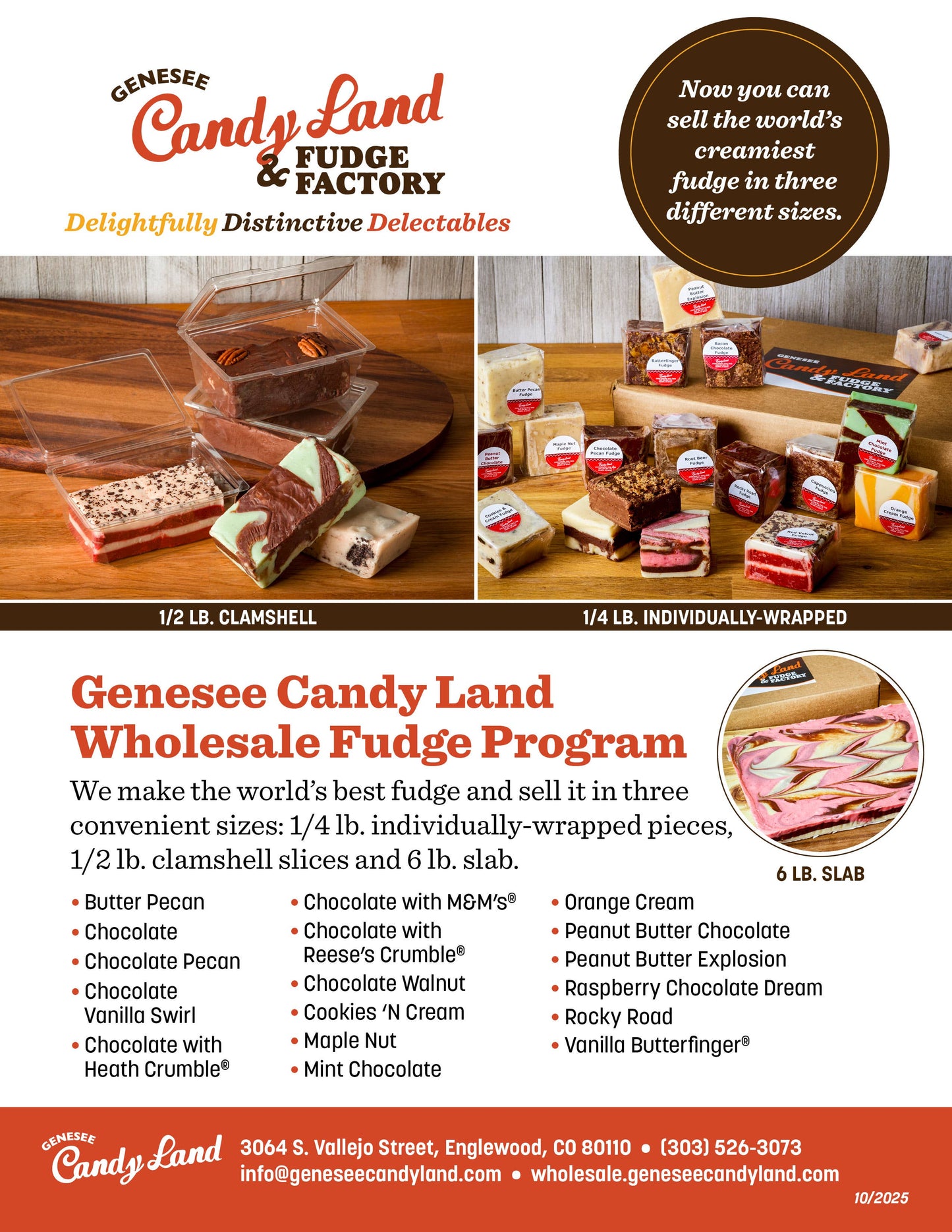 Fudge Factory – Chocolate with Reeses® Crumble: Quarter Pound