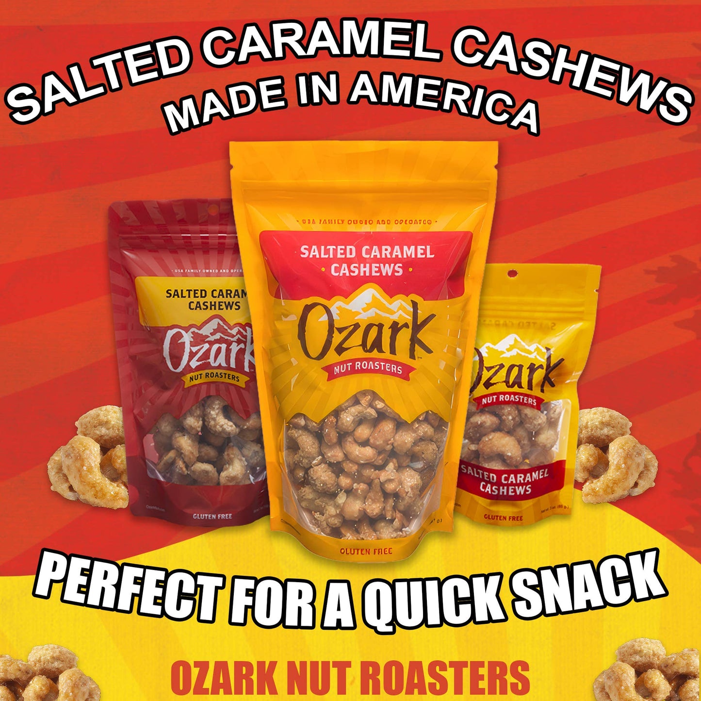 Gold - Salted Caramel Cashews