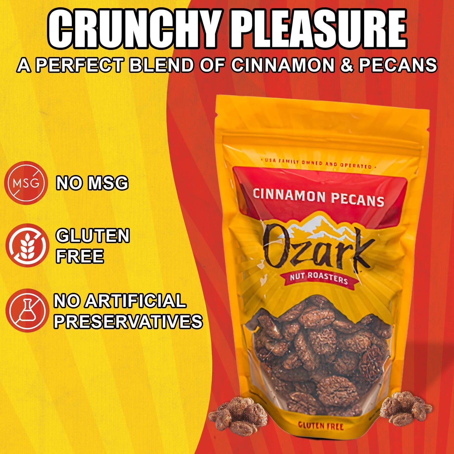 Gold - Cinnamon Pecans