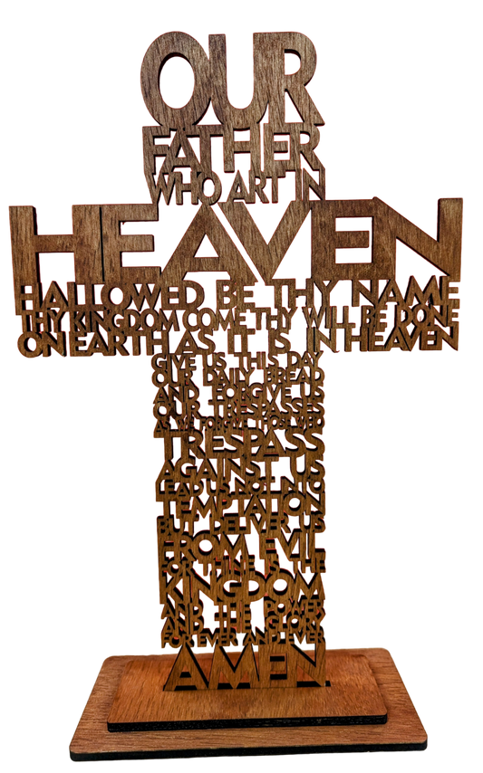 The Lords Prayer Cross