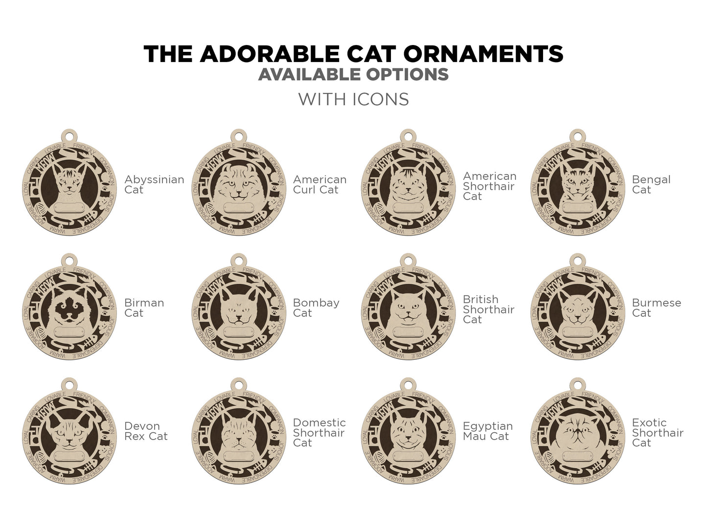 Adorable Cat Ornament