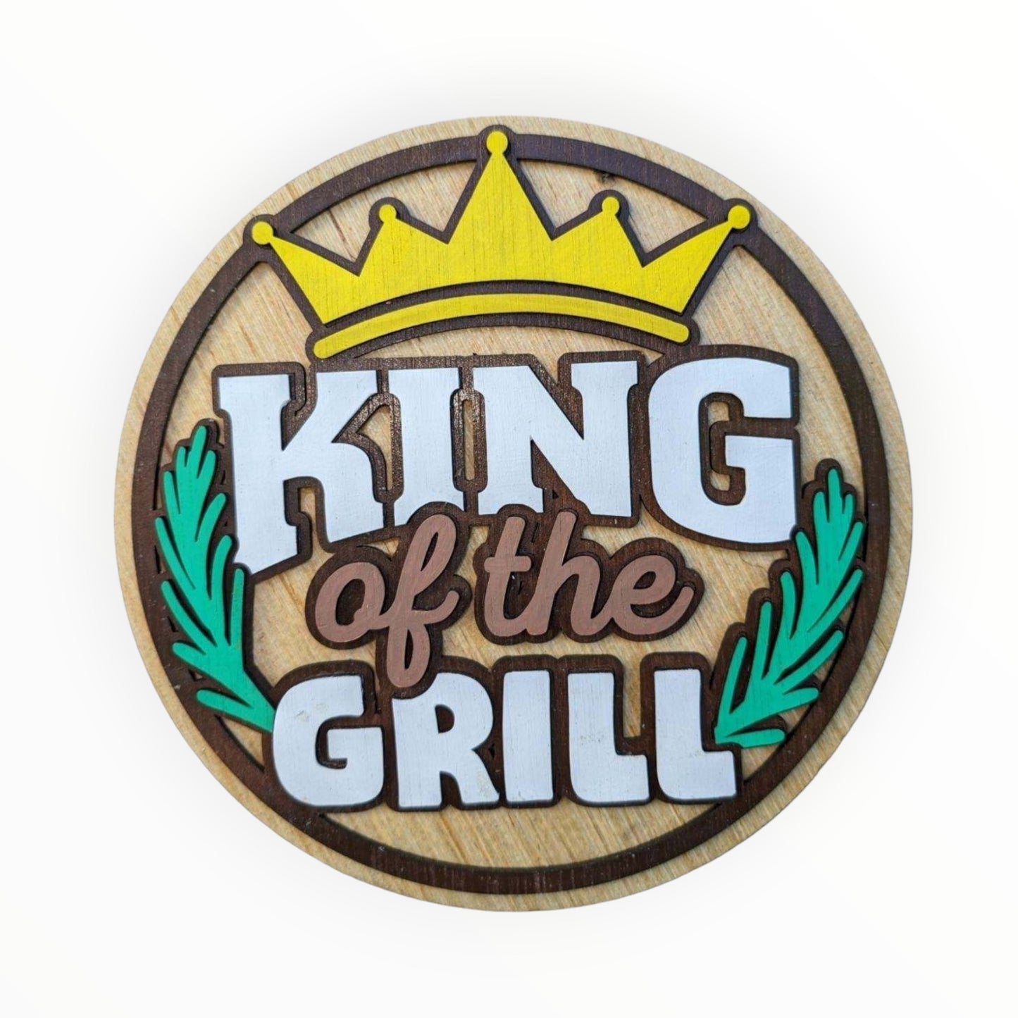 King of the Grill Sign