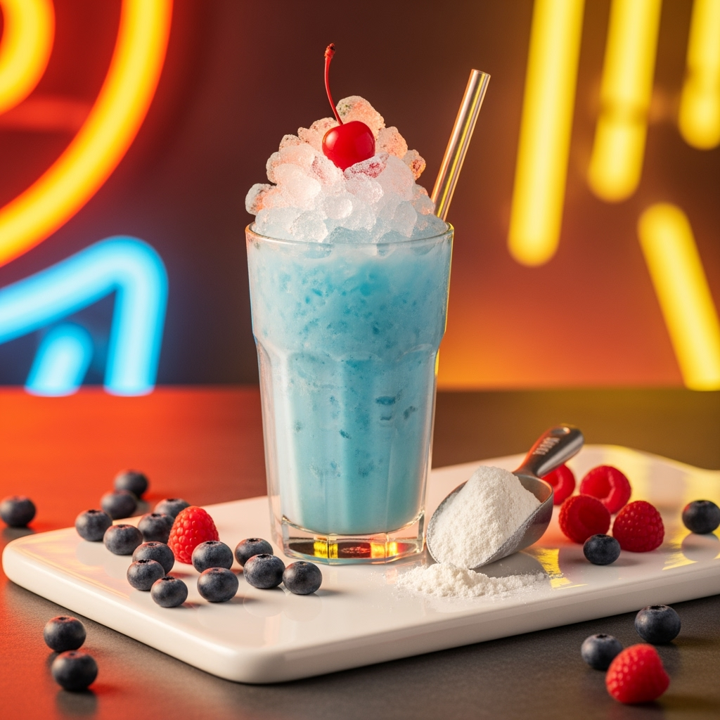 Blue Raspberry 💙 Dirty Soda Powder- All in One Soda Mix: Retail Bag (8.5 oz / 12 Servings)