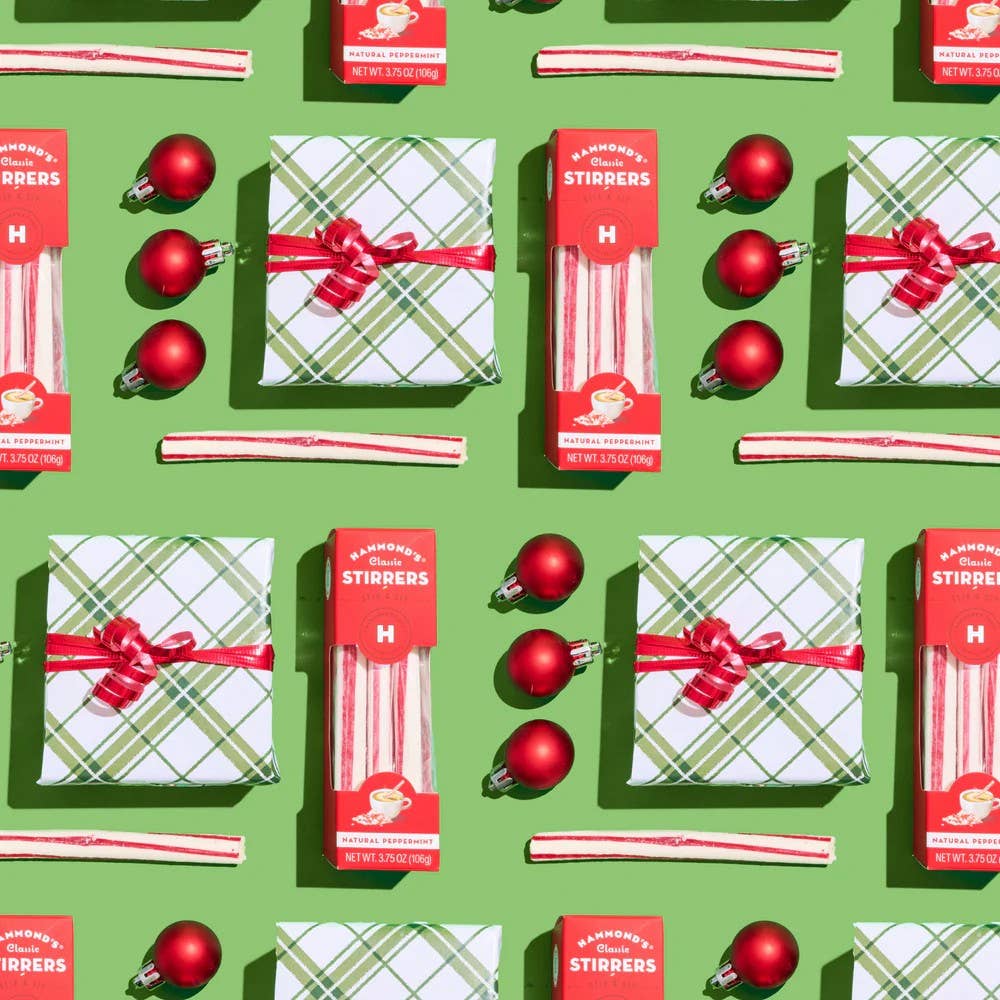 All-Natural Peppermint Cocoa Stirrers