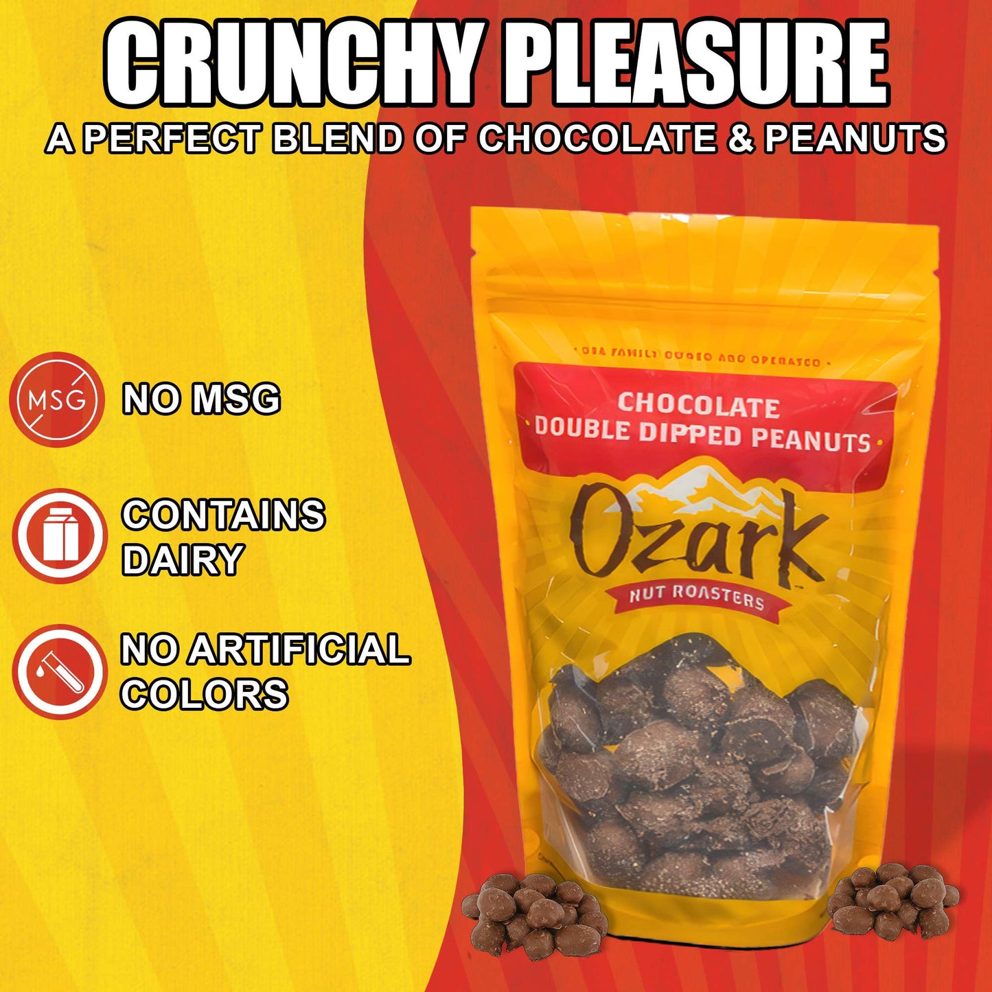 Gold - Chocolate Double Dipped Peanuts