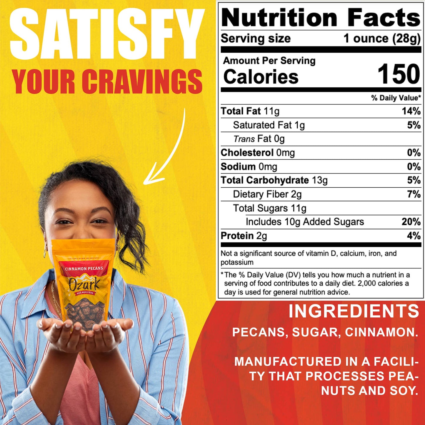 Gold - Cinnamon Pecans