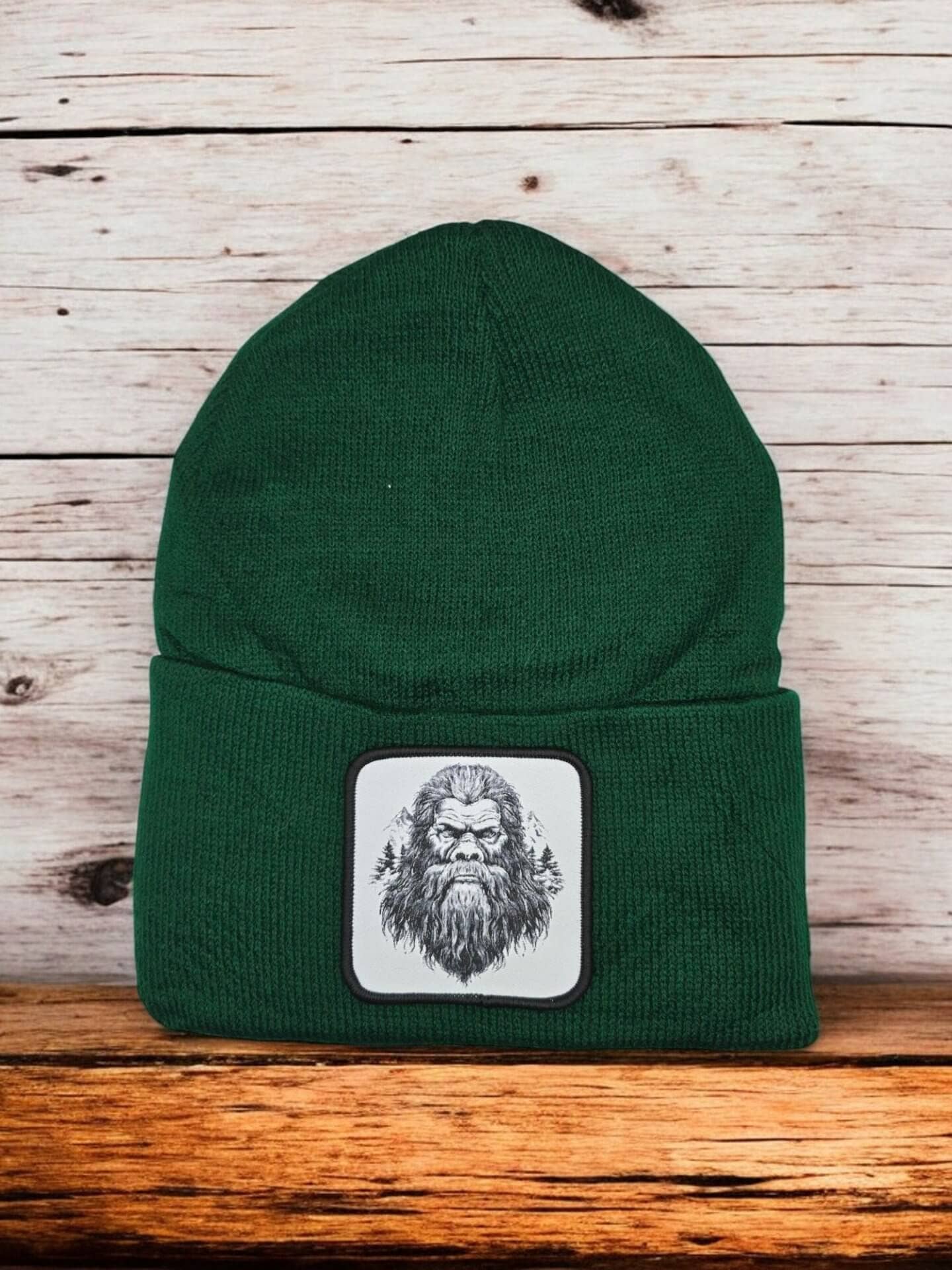 Bigfoot Beanie Ideal For Cozy Winter Outdoor Adventure: Black