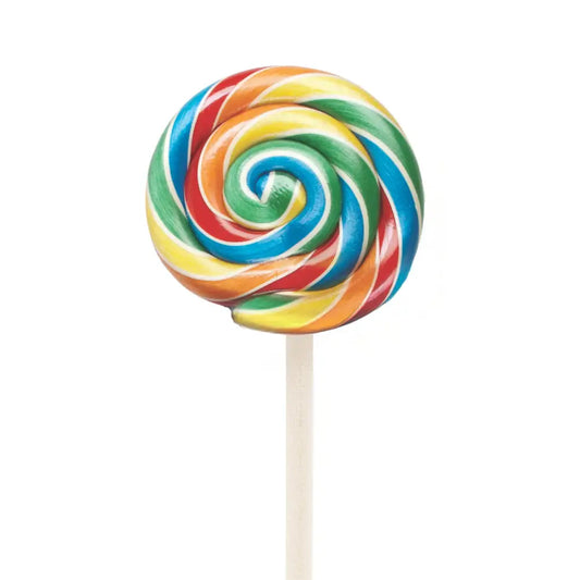Handmade Lollipop - Rainbow Blast Fruit Punch - 1 oz