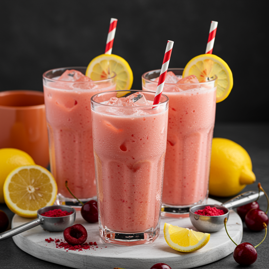 Dirty Lemonade Powder - Vanilla-Cream Based Lemonade Powder : Grape / 1 Gallon - 8.5oz (240g)