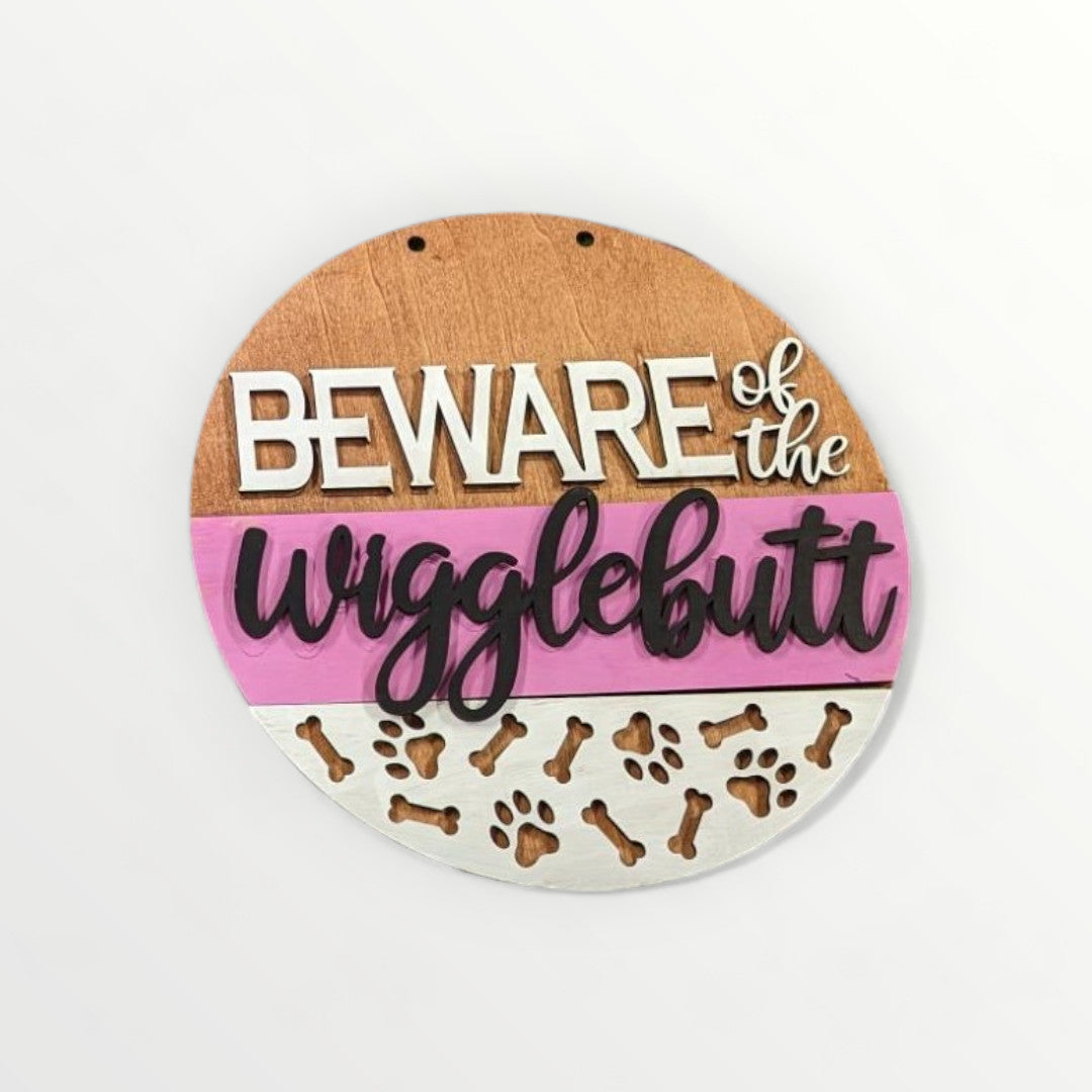 Beware of the Wigglebutt Sign