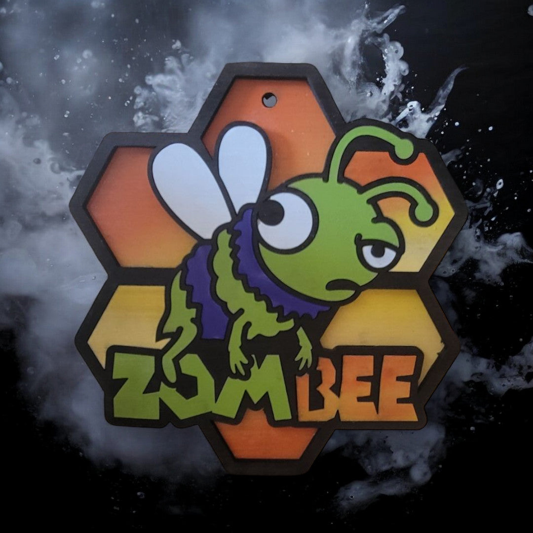 Zombee Halloween Sign